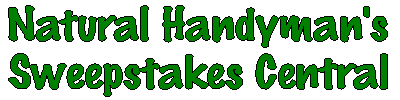 Natural Handyman's Question and Answers section header