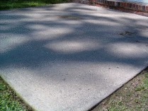 Before water based concrete stain