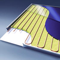 Inside a Solar Thermal Panel on the Natural Handyman home repair and do it yourself website
