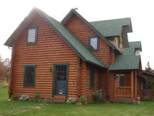 Jersey Log Home East Side