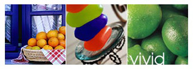 vivid colors