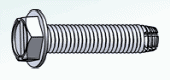 phillips thread cutting screw