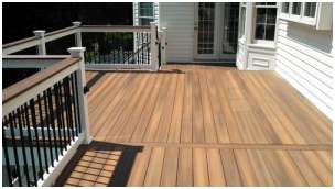 Install a Ground-level deck over a concrete patio