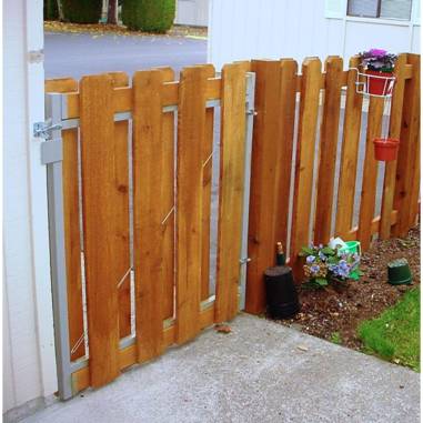 Easy Fi For Common Wood Fence Problems, Wrought Iron Garden Fence Post Repair